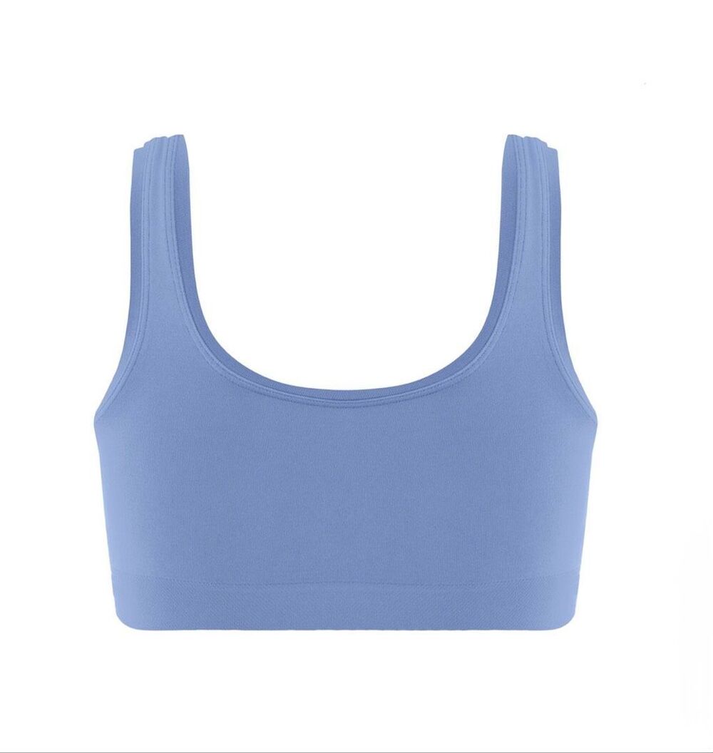 Hanro NWT Size XS Touch Feeling Bralette Crop Wisteria style 1810 - Picture 2 of 8